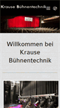 Mobile Screenshot of krause-buehnenbau.de